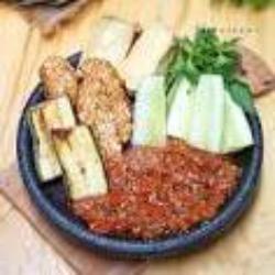 Paket Tahu Tempe Terong Penyet