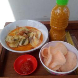 Lontong Sayur Jamu Kunyit Asam
