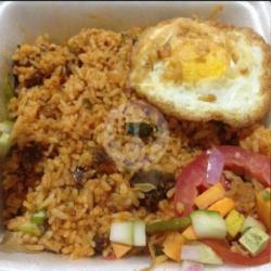 Nasi Goreng Rendang Telur Dadar