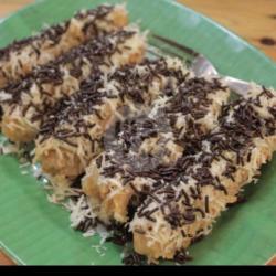 Pisang Goreng Keriting Coklat Meises Keju