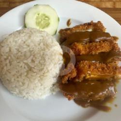 Nasi Ayam Katsu Kari