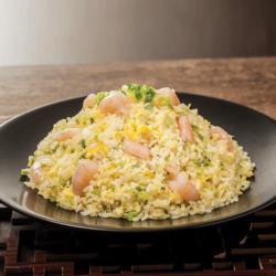 Nasi Goreng Udang Sayur Asin