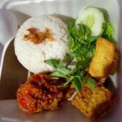 Nasi Paha Penyet