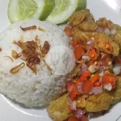 Nasi Geprek Sambal Matah