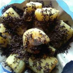 Singkong Crispy   Coklat