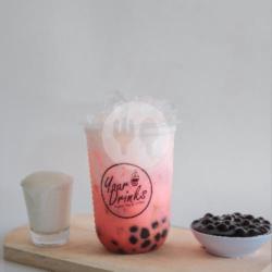 Strawberry Milky Boba Medium