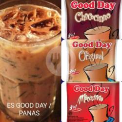 Es Good Day Rasa Cappucino Granule Cokelat