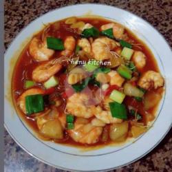 Udang Asam Manis/saus Padang/saus Tiram