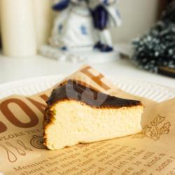 Original Basque Cheesecake Slice