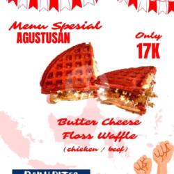 Butter Cheese Floss Waffle