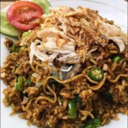 Nasi Goreng Mawut Campur Mie