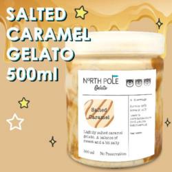 500ml Salted Caramel Gelato