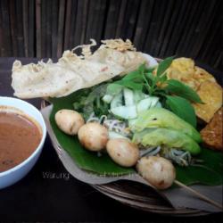 Pecel Sayur   Telur Puyuh