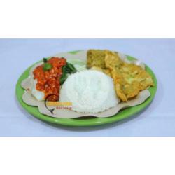 Nasi Tempong Telur