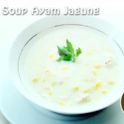 Porsi Soup Ayam Jagung