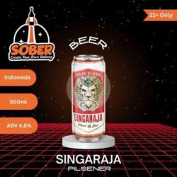 (21 ) Beer Singaraja Pilsener Can 500ml