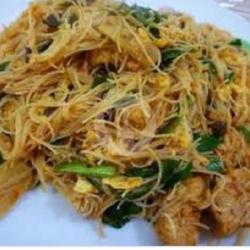 Bihun Goreng, Ayam, Sosis, Sayuran, Campur Telor