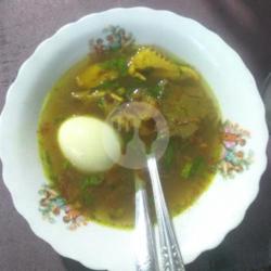 Kuah Soto Daging Campur Jeruan  Telur