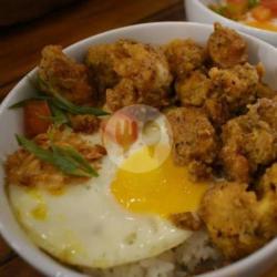 Rice Bowl Spicy Chicken Karaage