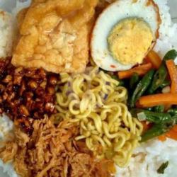 Nasi   Telor   Oseng   Sambal