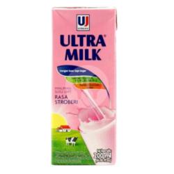 Susu Ultra Strawberry 200ml