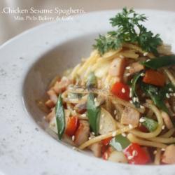 Chicken Sesame Spaghetti