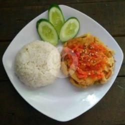 Nasi Telur Geprek