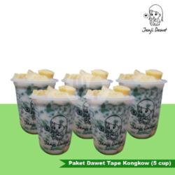 Paket Dawet Tape Kongkow (5 Cup)