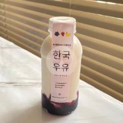 Korean Blueberry Milk