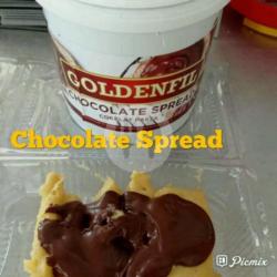 Pancong Setengah Matang Chocolate Spread