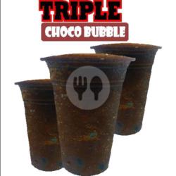 Tripe Choco Bubble (3 Cup)