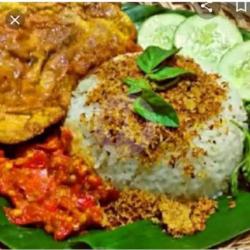 Nasi Pecel Lele Telor Dadar