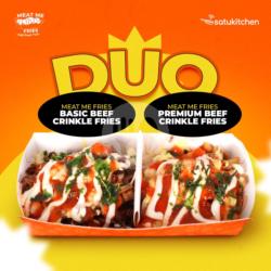 Meat Me Fries Duo (basic Beef & Premium Beef )