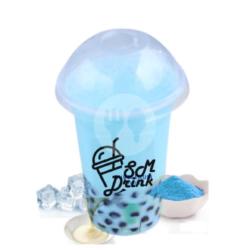 Sm Drink Ice Milk Buble Gum Blue