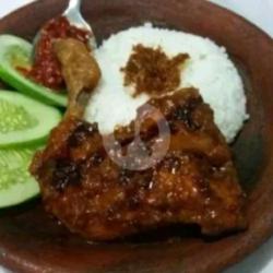 Nasi Ayam Siram Pedas Paha