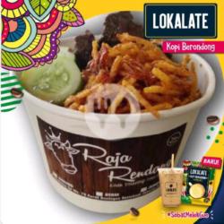 Paket Rendang Daging Sapi Sedap   Es Lokalate Kopi Berondong