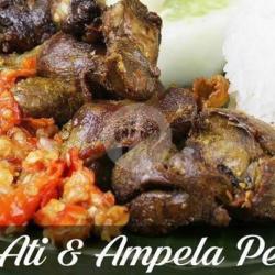 Nasi Penyetan Ati   Ampela