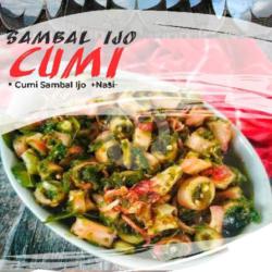 Nasi   Cumi Sambal Hijau