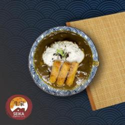 Kani Tempura Curry Rice