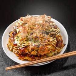 Okonomiyaki Xtra Telur (smoke Beef)