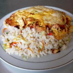 Nasi Goreng Telor Dadar Udang