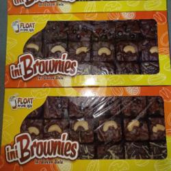 Brownis Sekat Keju Coklat Mede