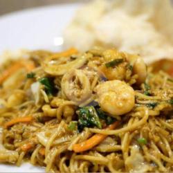 Mie Goreng Cumi   Udang