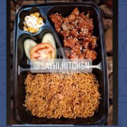 Bento Chicken Teriyaki With Rice