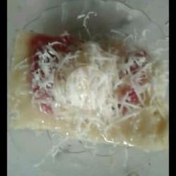 Kue Pancong Strawbery Keju Susu