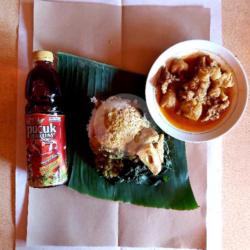 Nasi Daging Cincang   Teh Pucuk