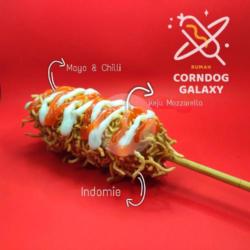 Corndog Full Keju Mozzarella Indomie