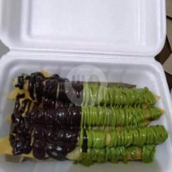 Pisang Goreng Matcha Coklat