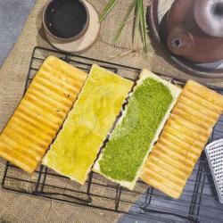 Roti Bakar Greentea  Nanas