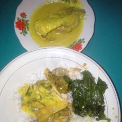 Paket Nasi Gulai Ikan Kakap